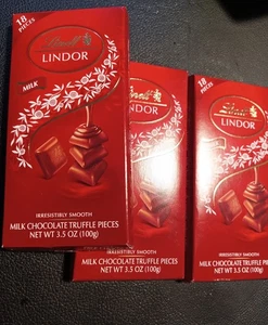 3 Lindor Milchschokolade Trüffelstücke - Bild 1 von 1