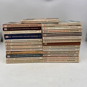 STAGECOACH STATION SERIES Lot Of 26 By Hank Mitchum Vintage Westerns PB Very Gd - Picture 1 of 5