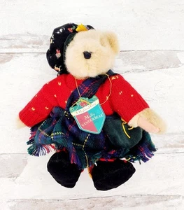 Retired NABCO Muffy Vanderbear A Highland Fling 7" Plush Scottish Bear Toy - Picture 1 of 5