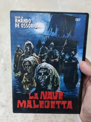 La Nave Maledetta (1974) DVD Amando de Ossorio Horror Cult film cinema horror - Immagine 1 di 4