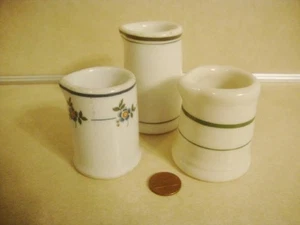 Vtg Restaurant Ware 3 Table Top CREAMERS Bailey Walker Vitrified Sterling China! - Picture 1 of 7