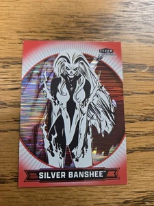 2025 Fleer Brilliants Superman #53 Silver Banshee RED HEAT VISION 0906/1938 - Picture 1 of 3