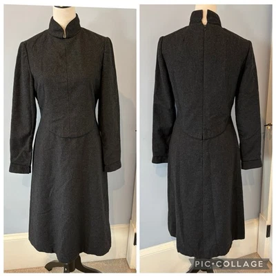 Fabulous Vintage By Irene Sargent Geoffrey Beene Wool Lined Dress- 1960's- Small - Image 1 of 4