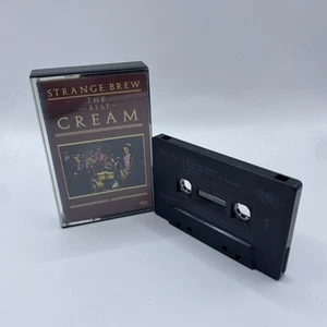 CREAM STRANGE BREW THE BEST OF ORIGINAL RSO AUDIO CASSETTE PAPER LABEL Tape - Picture 1 of 10