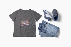 Camiseta para niños pequeños - Camiseta Candy Bar talla bocadillo para niños, diseño divertido tamaño bocado, - Imagen 1 de 10