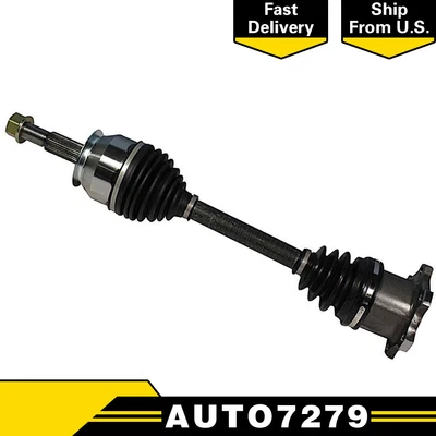 Eje delantero lado conductor CV eje para Titan 04-12 Armada 05-12 Foto 1 de 4