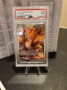 2025 POKEMON DRI EN-DESTINED RIVALS ILLUSTRATION RARE #192 BLAZIKEN PSA 9 - Picture 1 of 1