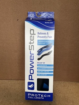 Powerstep Pinnacle Neutral Arch Insoles - Size C: Men's 6-6.5 Women's 8-8.5 C70 - Image 1 of 2