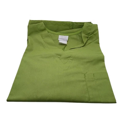 Womens Scrub Top White Swan Fundamentals  XL Fern Green 1 Top Pocket - Image 1 of 4