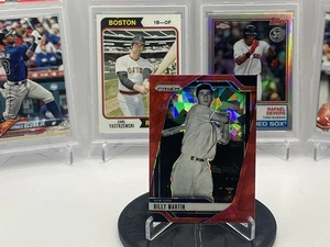 Béisbol Panini Prizm 2025 Billy Martin rojo hielo agrietado Prizm Yankees #109 - Imagen 1 de 4