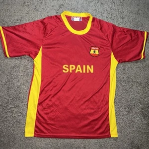 Maglia calcio Spagna adulto MEDIA rosso giallo EB Sports España Sports - Foto 1 di 6
