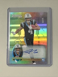 2025 Panini Donruss Tetairoa McMillan Auto /25 - Picture 1 of 2