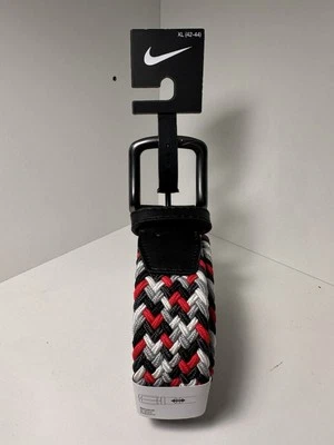 Nike G-Flex Golf Multi-Tejido Cinturón Tejido - Frambuesa/Espalda/Blanco - Cinturón Talla XL Foto 1 de 4