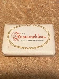 Fontainebleau Hotel Miami Beach Florida 2.5"Mini Soap *NEW/Unused* xx1 - Picture 1 of 5