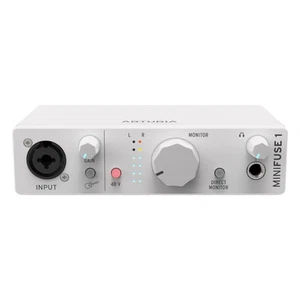 Arturia MiniFuse 1 USB-C Audio Interface - White - Picture 1 of 3
