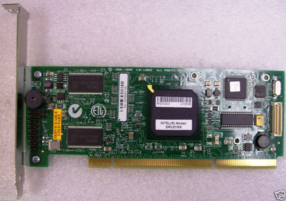 Intel SRCZCRX Raid Controller 3 Gb/s SAS/SATA Refurbished Card Only - Image 1 of 1