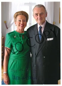 100% Original Autogramm Karte handsigniert Herzog Max & Elisabeth v Bayern J1.78 - Bild 1 von 2