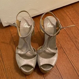 Casteners 'sandals' espadrilles 35 - Picture 1 of 3