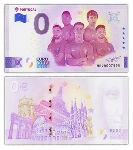 PORTUGAL - 2024 - Billet Touristique 0 euro - Neuf / UNC - Cristiano Ronaldo 03 - Picture 1 of 1