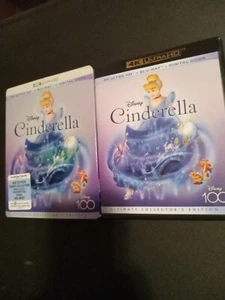 Disney Cinderella (4K Ultra HD & Blu-ray Combo Restored 2023) NO DIGITAL CLASSIC - Foto 1 di 7
