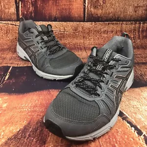 ASICS GEL VENTURE 7 Graphite Grey Rose Gold Trail Running Walking 40 women's 8.5 - Picture 1 of 11
