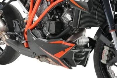 Alerón motor Puig 2021-2023 KTM Super Duke 1290 GT - aspecto carbono, P/N: 21405C Foto 1 de 2