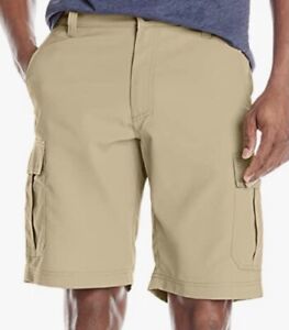 Lee Stretch Cargo Shorts Big & Tall Men’s 52W Color-Lion NEW w/Tags
