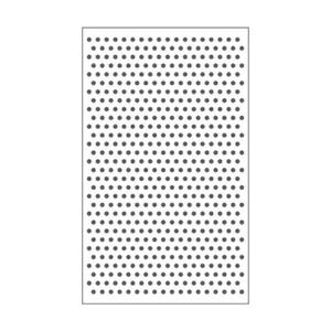Vaessen Creative Prägeschablone Punkte - 7,6 x 12,7 cm Embossing Folder Dots 101 - Bild 1 von 4
