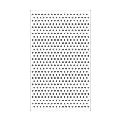 Vaessen Creative Prägeschablone Punkte - 7,6 x 12,7 cm Embossing Folder Dots 101 - Bild 1 von 4