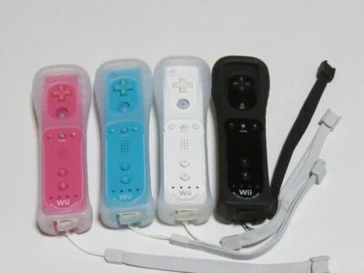 Nintendo Wii MotionPlus Controller Lot of 4 (Red & Black) | Built-in | Japan - Image 1 of 4