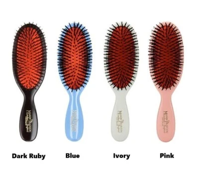 Cepillo de pelo de bolsillo Mason Pearson B4 cerdas - 100 % cerdas de jabalí Foto 1 de 4