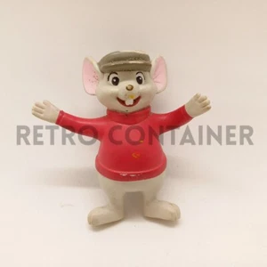 Vintage PVC Toys - White Walt Disney and Bernie The Rescuers Mini Figure - Picture 1 of 1