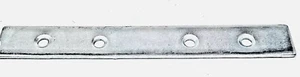 Soporte de soporte de metal 130 mm soporte fuerte reparación recta CEN102 - Imagen 1 de 4