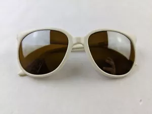 VTG Vuarnet Pouilloux France Aviator Sunglasses FRAMES ONLY Cream Plastic 4002 - Picture 1 of 13