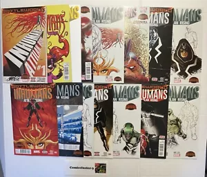 Inhumans Attilan Rising Lot 1-5 10 Variants 1 Signature! Skottie Young 15 Books! - Picture 1 of 22