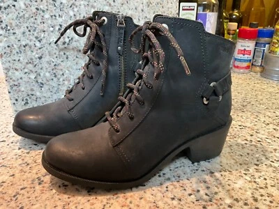 BOTAS TEVA FOXY TALLA 7.5/38.5 CON CORDONES/CREMALLERAS USADAS UNA VEZ NEGRAS IMPERMEABLES LKNEW Foto 1 de 4