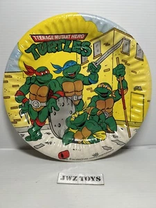 Teenage Mutant Hero (Ninja) Turtles  vintage 9" paper birthday plates 1990 x6 -1 - Picture 1 of 6