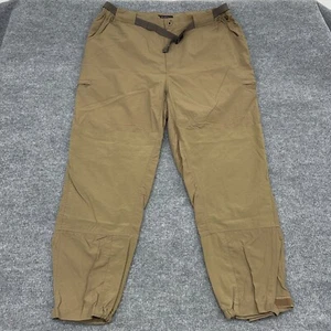 Rail Riders Pants Mens 2XL Khaki X-treme Adventure Outdoor 30" Inseam Nylon - Picture 1 of 10