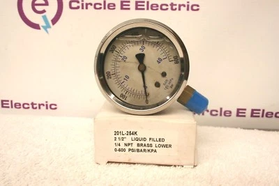 Gauge 201L-254K Liquid Filled  **NEW in Box**  - Image 1 of 3