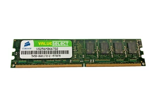 CORSAIR VS256MB533D2 240-Pin DDR2 SDRAM DDR2 533 PC2 4200 Desktop Memory - Picture 1 of 3