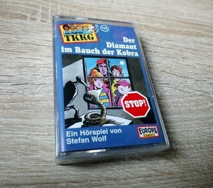 TKKG MC Folge 115 Der Diamant im Bauch der Kobra -- NEU & OVP !! RAR !! Europa - Bild 1 von 3