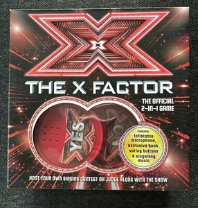 The X Factor Game Book, Buzzer & Inflatable Microphone - Picture 1 of 3