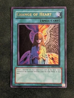 Change Of Heart. DB1-EN168. Ultra Rare.  Unlimited Edition. Yu-Gi-Oh! - Image 1 of 4