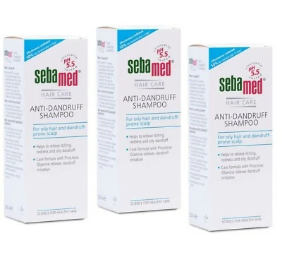 Sebamed Anti-Dandruff Shampoo 200ml x3