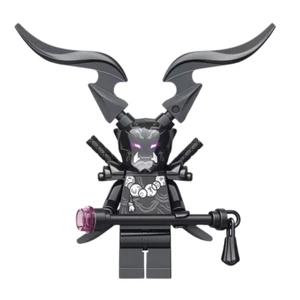 MOC Lego Minifig Figurine: Ninjago Oni Villain Fast Shipping Perfect Gift - Foto 1 di 4