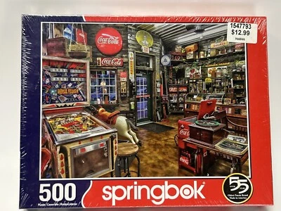 KATHRYN STOVER Good Nabor Store 500 Piece Jigsaw Puzzle factory sealed Springbok - Image 1 of 4