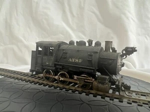 Custom Weathered HO Scale ATSF 0-6-0 Engine #1251 Mantua - Picture 1 of 4