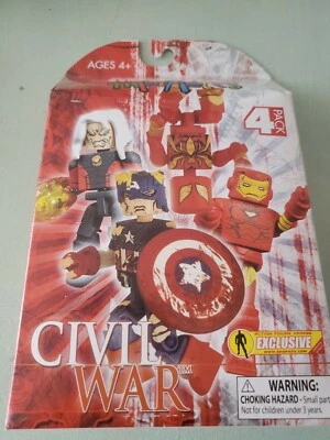 Marvel Minimates Civil War 2008 exclusivo de Nueva York. Sellado casi como nuevo. Spider-Man  Foto 1 de 4