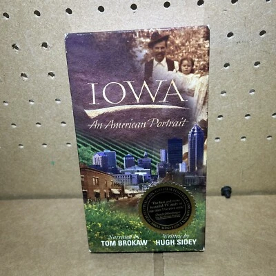 IOWA AN AMERICAN PORTRAIT VHS IPTV Iowa Public Television Documentary 1996 OOP - Image 1 of 4