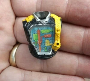 86 fits GI JOE BATS Replacement CHEST PIECE Plate Sticker 3D Figure Hologram - Picture 1 of 3